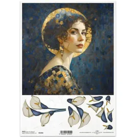 papier-ryzowy-do-decoupage-a4-r2406-kobieta-kwiaty-kalie