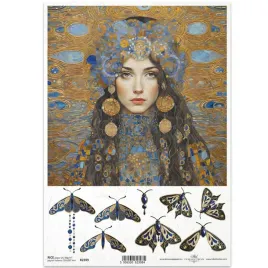 papier-ryzowy-do-decoupage-a4-r2399-kobieta-motyle-kamienie-szlachetne