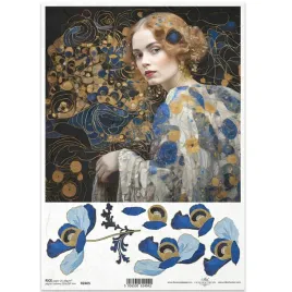 papier-ryzowy-do-decoupage-a4-r2405-kobieta-kwiaty-mozaika