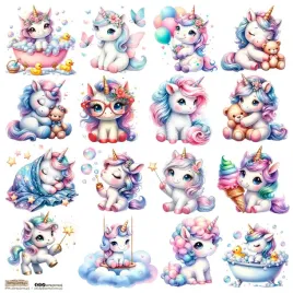 naklejki-papierowe-24x24-scraplove-unicorn-3-jednorozce