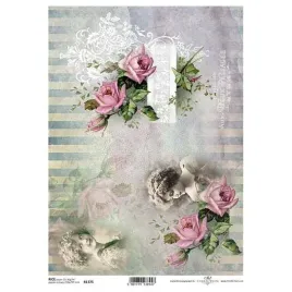 papier-ryzowy-do-decoupage-a4-itd-r1375-roze-vintage-portrety