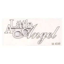 tekturka-scrapki-napis-a-little-angel