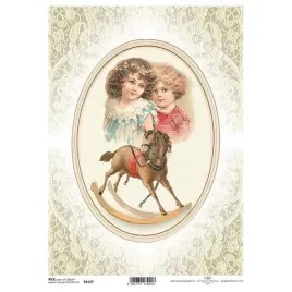 papier-ryzowy-decoupage-a4-kon-na-biegunach-owal