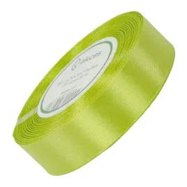 tasiemka-wstazka-satynowa-zielone-jabluszko-25mm-32mb