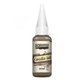 tusz-alkoholowy-media-ink-pentart-brazowy-20ml
