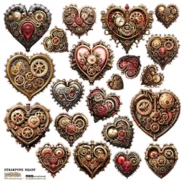 naklejki-papierowe-24x24-scraplove-steampunk-heart