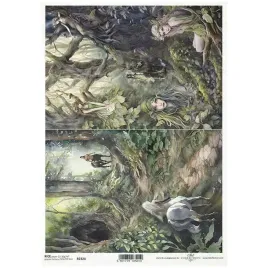 papier-ryzowy-do-decoupage-a4-r2324-centaur-driady-las-dzungla