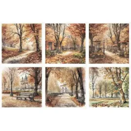 zestaw-papierow-ryzowych-itd-rsm102-jesienne-widoczki-jesien-park