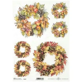 papier-ryzowy-do-decoupage-a4-itd-r2287-jesien-wianki-z-lisci