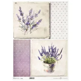 papier-ryzowy-do-decoupage-a3-itd-1080l-lawenda-kropki
