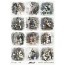 papier-ryzowy-decoupage-a4-vintage-rodzina