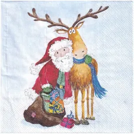 serwetka-decoupage-mikolaj-z-reniferem-1szt