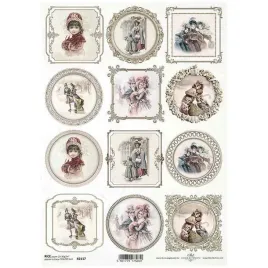 papier-ryzowy-a4-do-decoupage-r2117-vintage-ramki