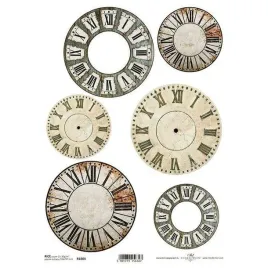 papier-ryzowy-do-decoupage-itd-r1804-a4-zegary
