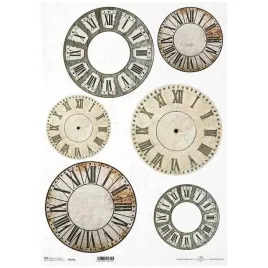 papier-ryzowy-do-decoupage-a3-itd-r650l-zegary
