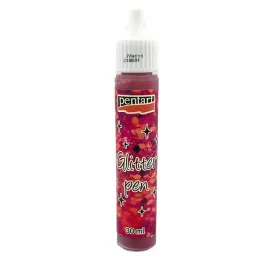 konturowka-brokatowa-pentart-30ml-czerwony-red