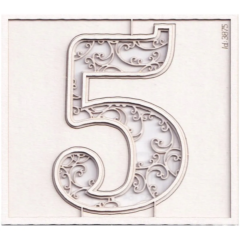tekturka-monogram-cyfra-5-monograce-7cm