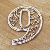 tekturka-monogram-cyfra-9-7cm-stan-nowy