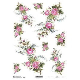 papier-ryzowy-do-decoupage-a4-itd-r684-kwiaty-roze