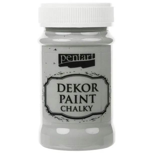 Farba kredowa szara 100ml - Pentart
