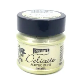 farba-metaliczna-delicate-pentart-biale-zloto-50ml