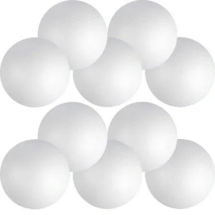 Bombka KULA styropianowa 12cm 10szt BOMBKI KULE
