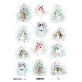 papier-ryzowy-decoupage-zajaczki-kroliki-wielkanoc