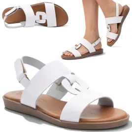 sandaly-damskie-skorzane-37-eleganckie-letnie-modne-plaskie-maciejka-biale