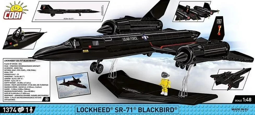 cobi-klocki-samolot-lockheed-sr-71-1374-elementow-stan-nowy