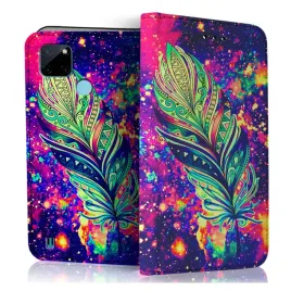 etui-z-klapka-na-telefon-realme-c21y-case-pokrowiec-szklo-szybka