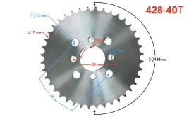 zebatka-tylna-moretti-40-428-do-atv-200