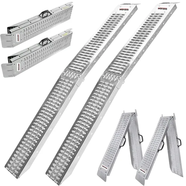 RAMPY PRZEŁADUNKOWE SKŁADANE RAMPA NAJAZDOWA 190cm 400kg NAJAZD 2szt