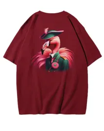 damska-koszulka-arystokrata-flaming-animal-society-elegancka-bordowa-m