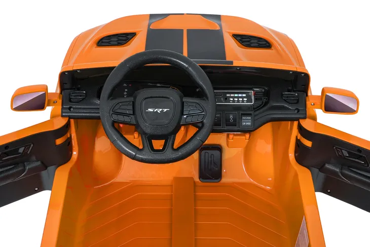 auto-dodge-durango-pomaranczowy-na-akumulator-dla-dzieci-gratisy-czas-ladowania-10-h