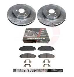 dodge-challenger-2009-2023-2x-tarcze-klocki-hamulcowe-przod-cer-345mm