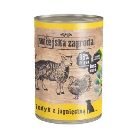 wiejska-zagroda-indyk-z-jagniecina-400g-mokra-karma-dla-psa