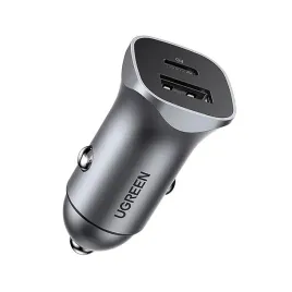 ugreen-ladowarka-samochodowa-usb-typ-c-usb-24w-pd-qc-szary-30780