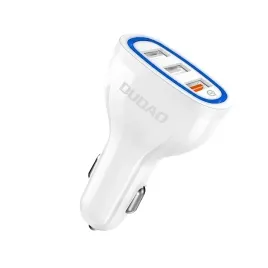 dudao-ladowarka-samochodowa-szybkie-ladowanie-qc3-0-2-4a-18w-3x-usb-bialy