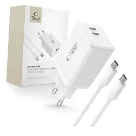 ladowarka-tech-protect-nc45w-gan-2-port-pd45w-type-c-cable-biale