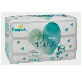 pampers-aqua-pure-chusteczki-nawilzane-3-x-48-szt
