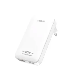 ladowarka-sieciowa-podrozna-gan-dudao-a65q-65w-usb-a-usb-c-pd-ultracienka