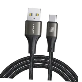 kabel-joyroom-light-speed-series-s-a25-usb-a-usb-c-100w-1-2m-czarny