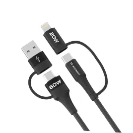 kabel-wozinsky-wnbaa-4w1-2x-usb-c-1x-usb-a-1x-lightning-60w-1-m-czarny