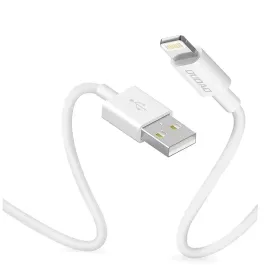 dudao-przewod-kabel-usb-lightning-3a-1m-bialy-l1l-white