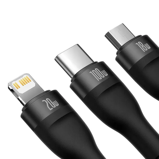 baseus-flash-series-ii-kabel-usb-c-usb-typ-c-lightning-micro-usb-100w-kolor-czarny