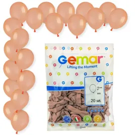 balony-a50-pastel-lososiowy-gemar-5-20-szt