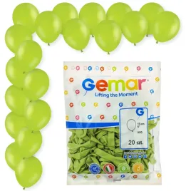balony-a50-pastel-pistacjowy-gemar-5-20-szt
