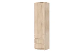 szafa-slupek-1-drzwi-3-szuflady-dab-sonoma-50x43x200-sypialnia-salon-biuro