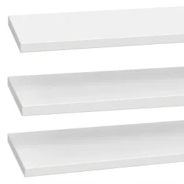 3x-polka-scienna-40-cm-biala-z-kolkami-niewidoczny-montaz