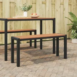 lawka-ogrodowa-100-cm-stal-i-wpc-brazowa-i-czarna